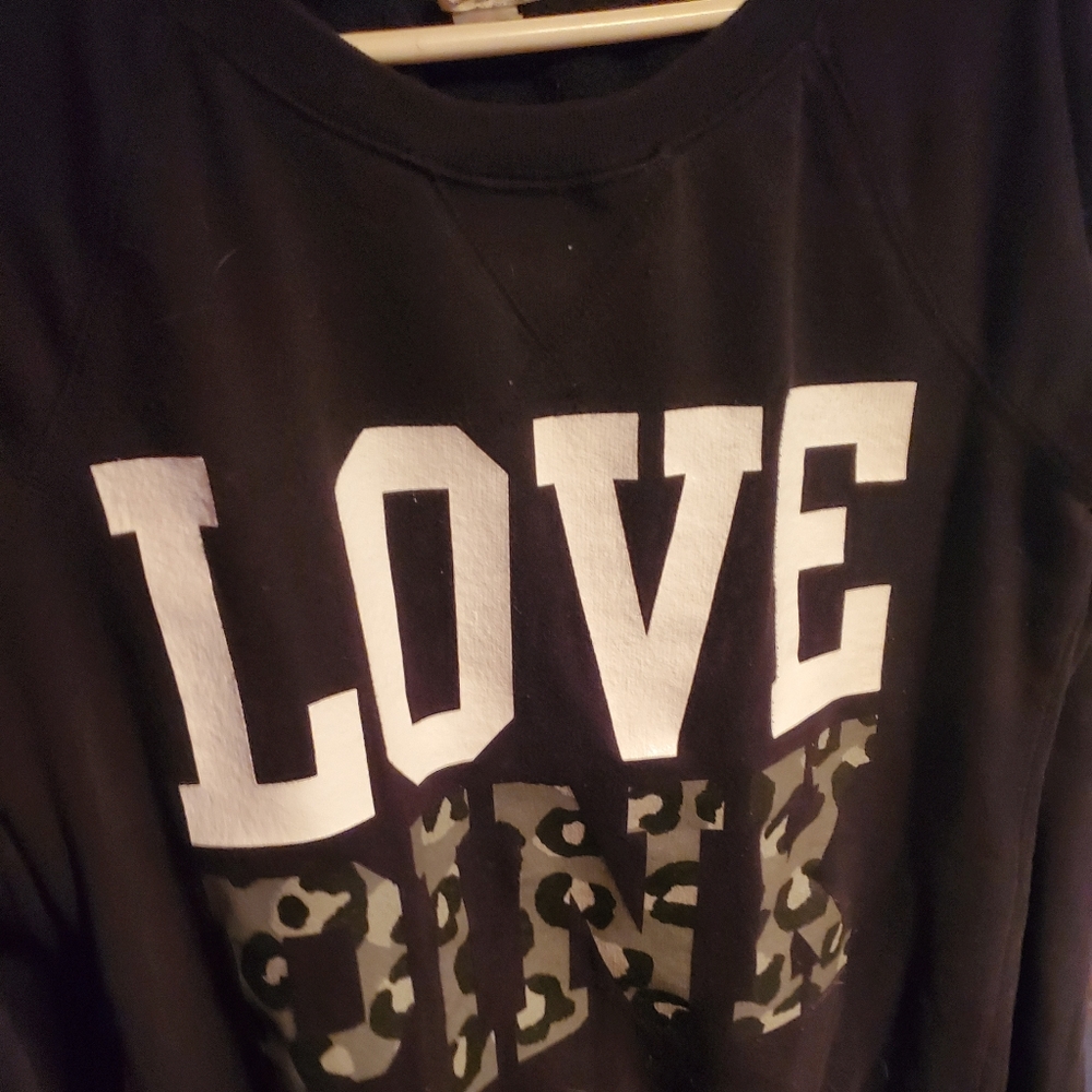 Pink sweatshirt